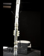 Socle pour canne luxe en acier massif - Taille X - 22 mm