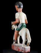 Cavalier et son cheval Colon - Baoule - Côte d'Ivoire