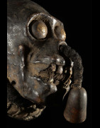 Cimier Crâne Singe Ngil - Bulu / Boulou - Cameroun