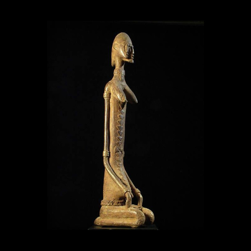 Nommo Janiforme Bronze - Dogon - Mali - Bronzes anciens du Mali