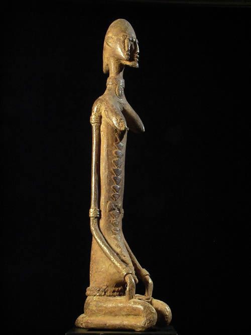 Nommo Janiforme Bronze - Dogon - Mali - Bronzes anciens du Mali
