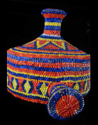 Coiffe perlée - Pende / Yaka / Suku - RDC Zaire