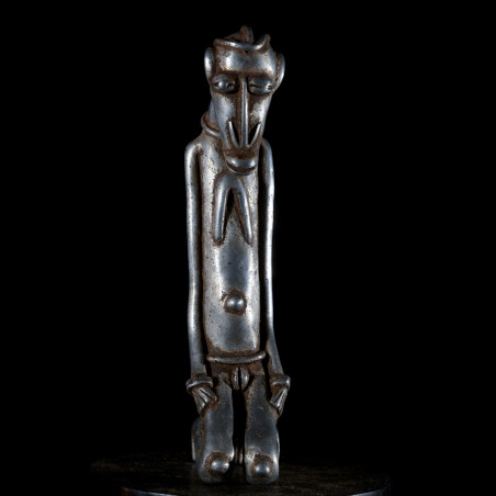Statue Ancetre En Aluminium - Dogon - Mali