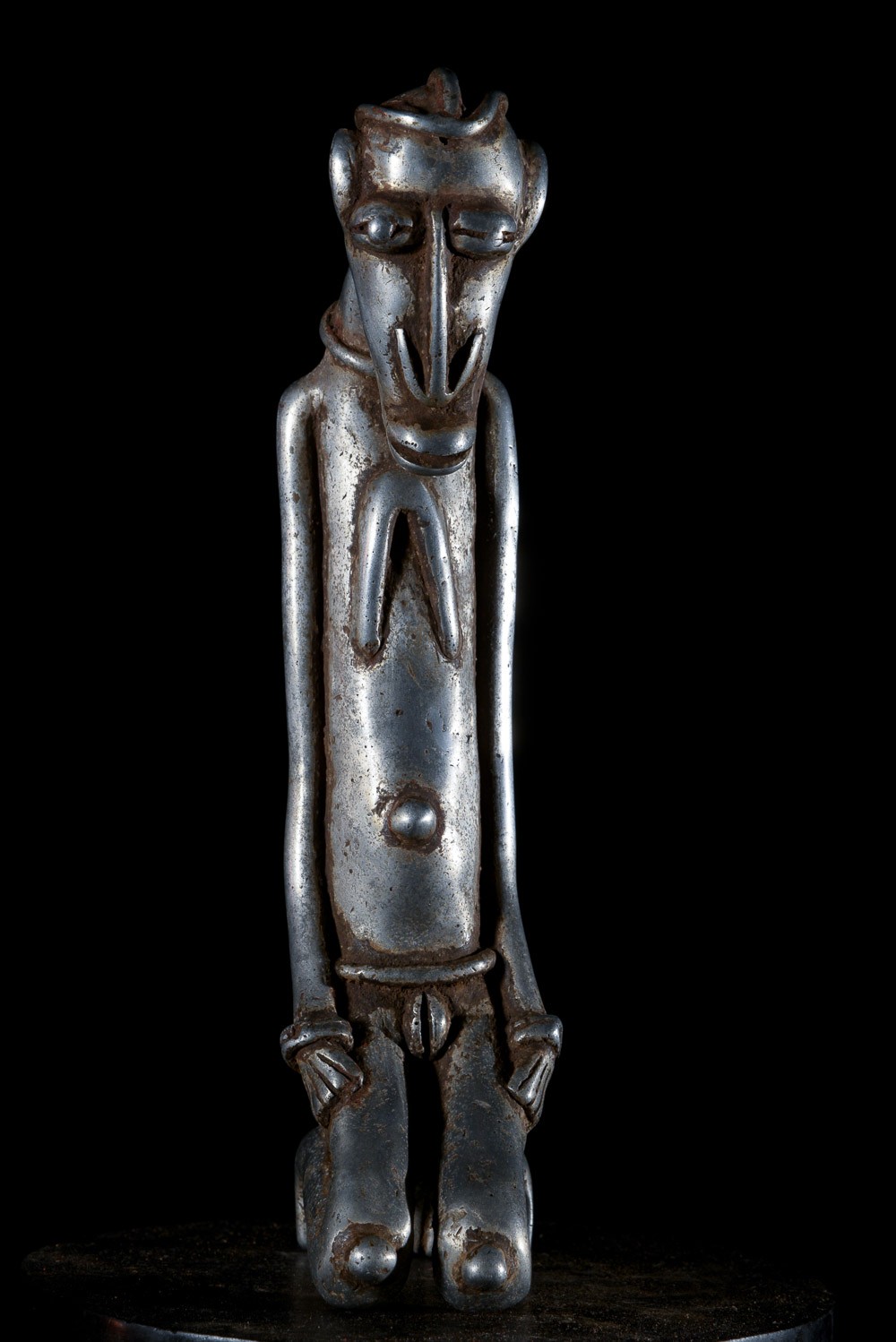 Statue Ancetre En Aluminium - Dogon - Mali