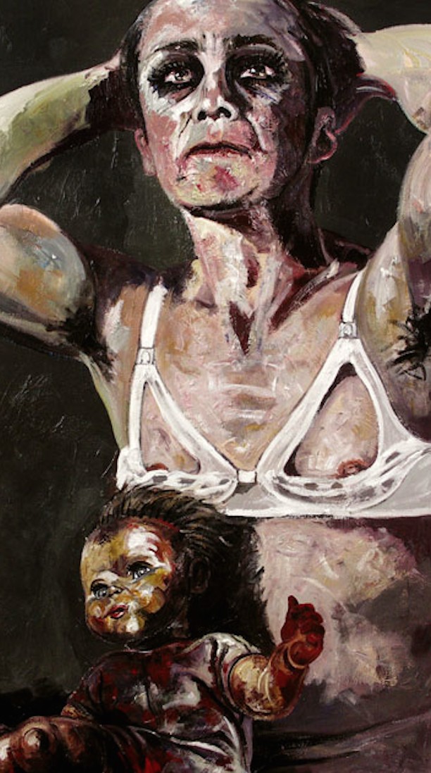 Huile sur toile 150 x 200 cm - Thierry Dussac - 2007