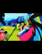 Peinture sur Toile 195 x 130 - Sofa Andalou - Cedrix Crespel - 2012