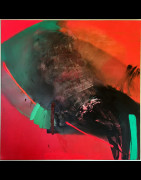 Huile sur toile 120 x 120 - Sans Titre - Dorotha Bednarek