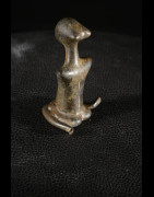Statuette Genie anthropomorphe en bronze - Sénoufo - Côte d'ivoire