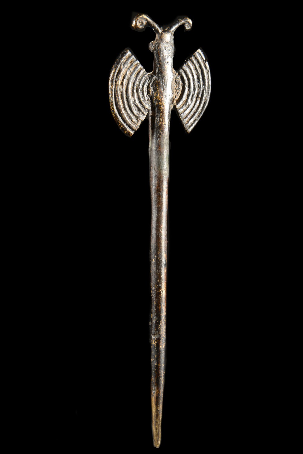 Pique a cheveux en bronze - Gan - Burkina faso