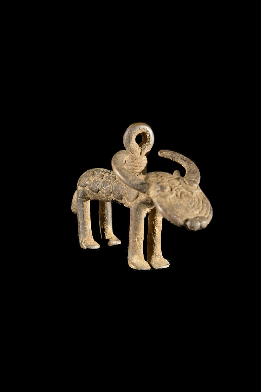 Pendentif amulette Buffle - Bwa - Burkina Faso