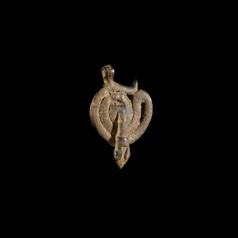 Pendentif serpents Debira - Gan - Burkina Faso