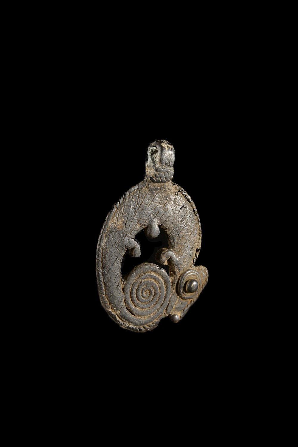Pendentif cameleon Debira - Gan - Burkina Faso