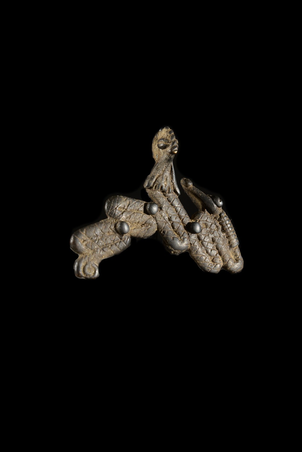 Pendentif serpents Debira - Gan - Burkina Faso