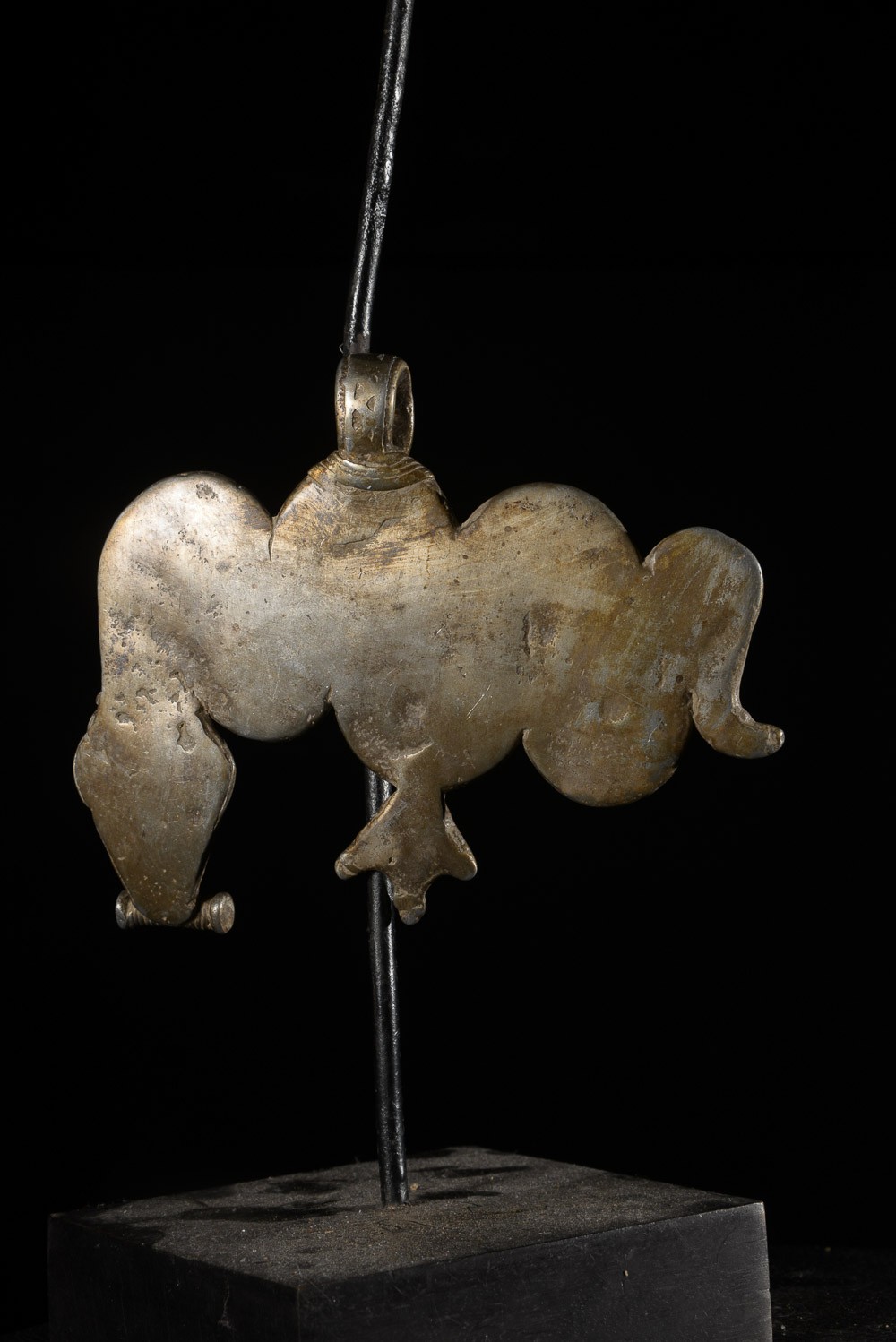 Pendentif serpents Debira en aluminium - Gan - Burkina Faso