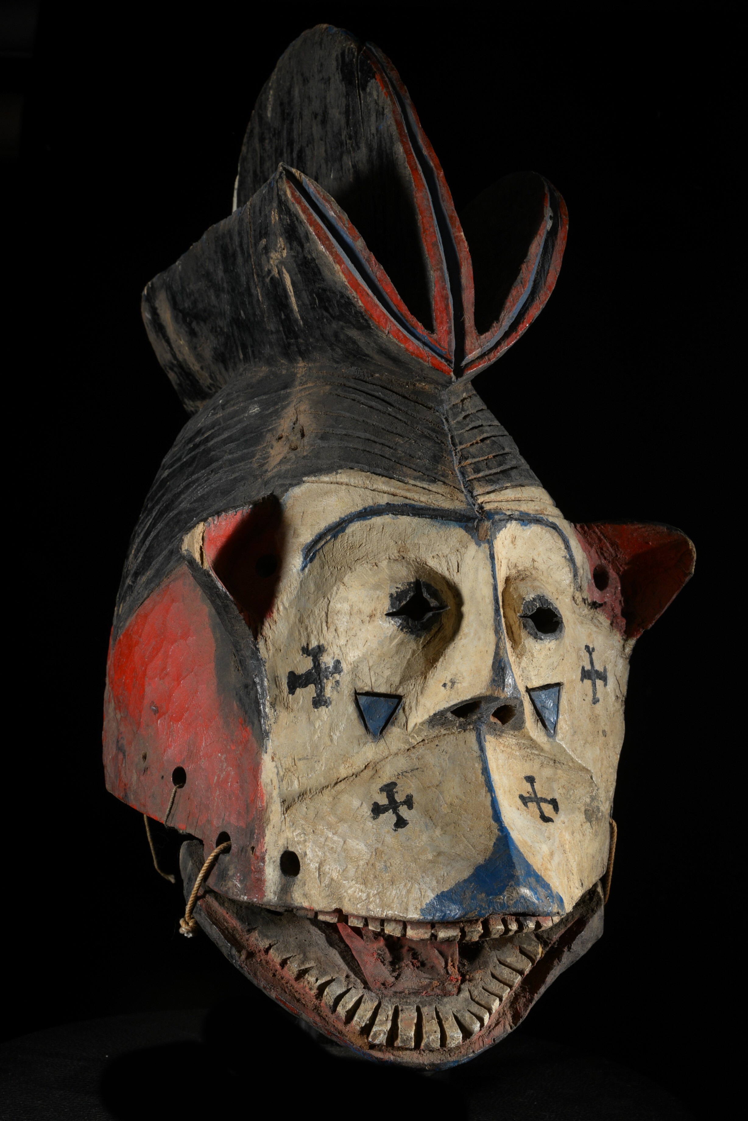 Masque Casque Egu Orumamu - Igala - Nigéria