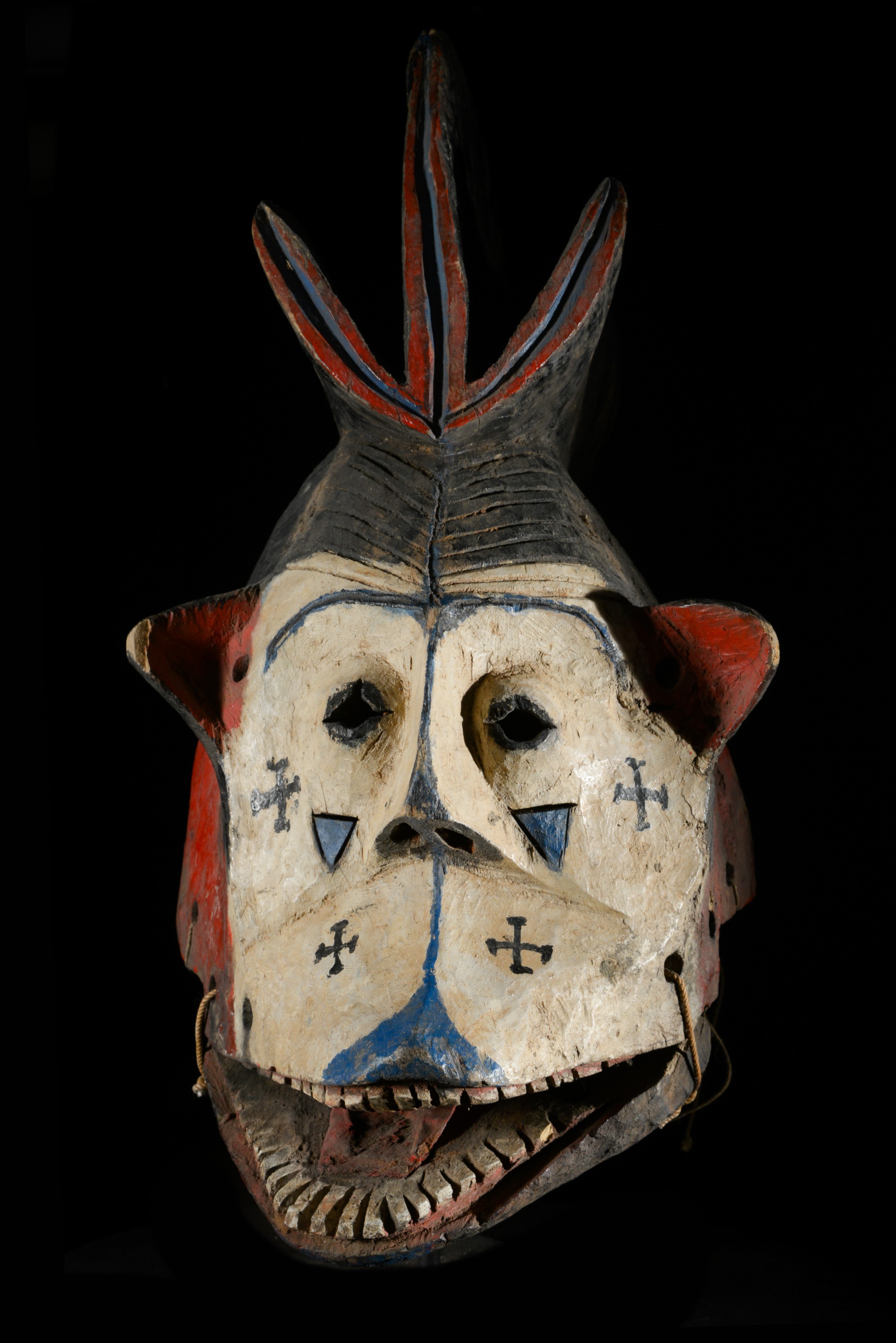 Masque Casque Egu Orumamu - Igala - Nigéria