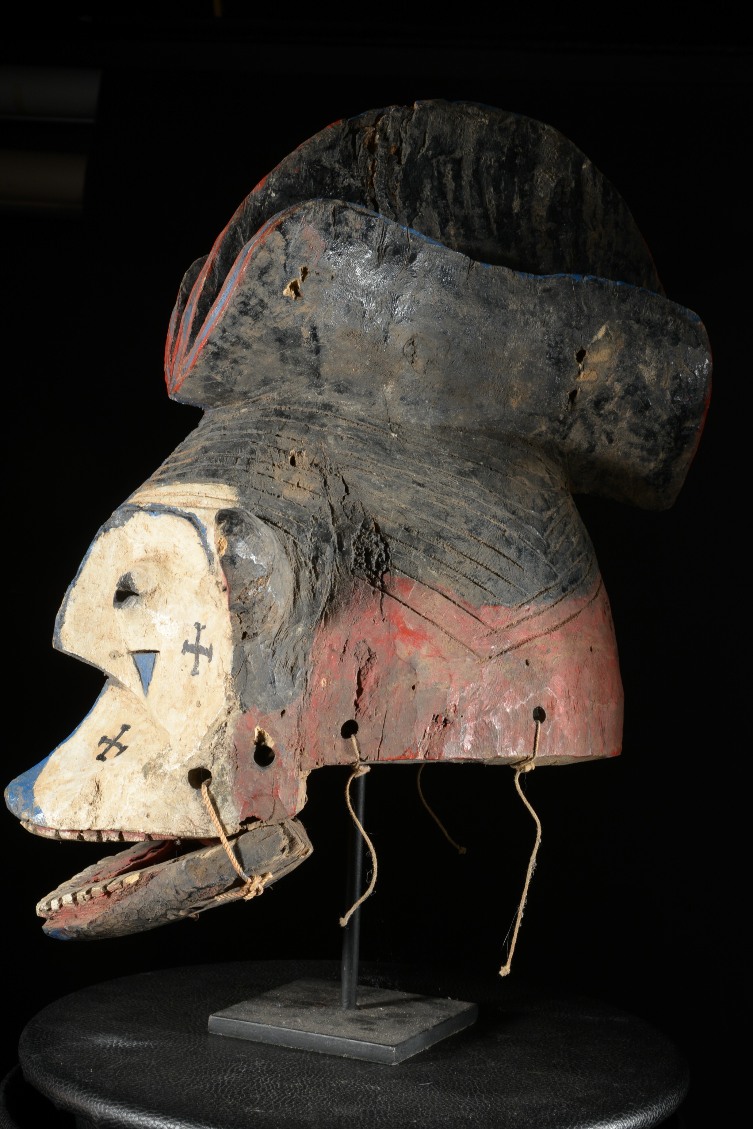 Masque Casque Egu Orumamu - Igala - Nigéria