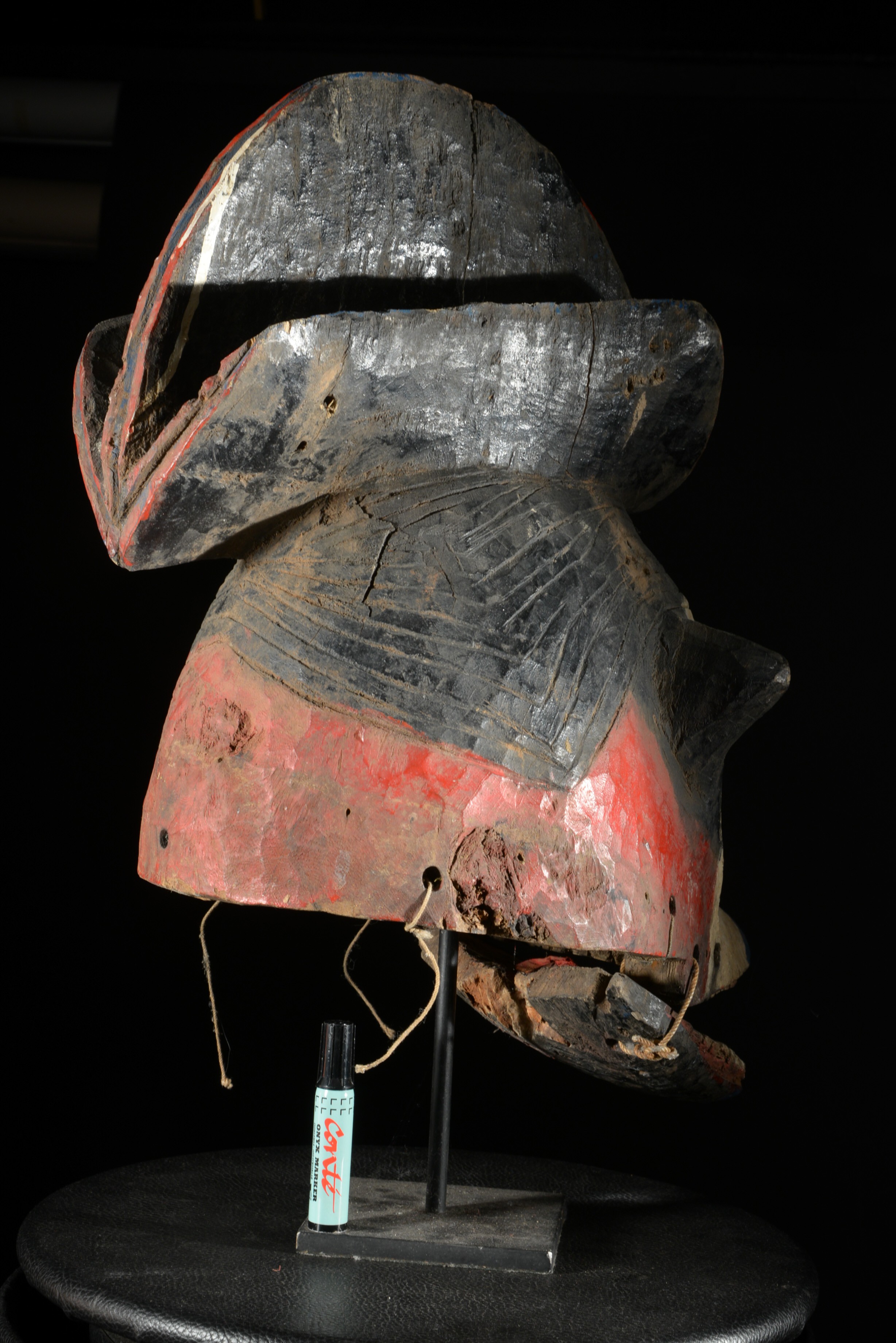 Masque Casque Egu Orumamu - Igala - Nigéria