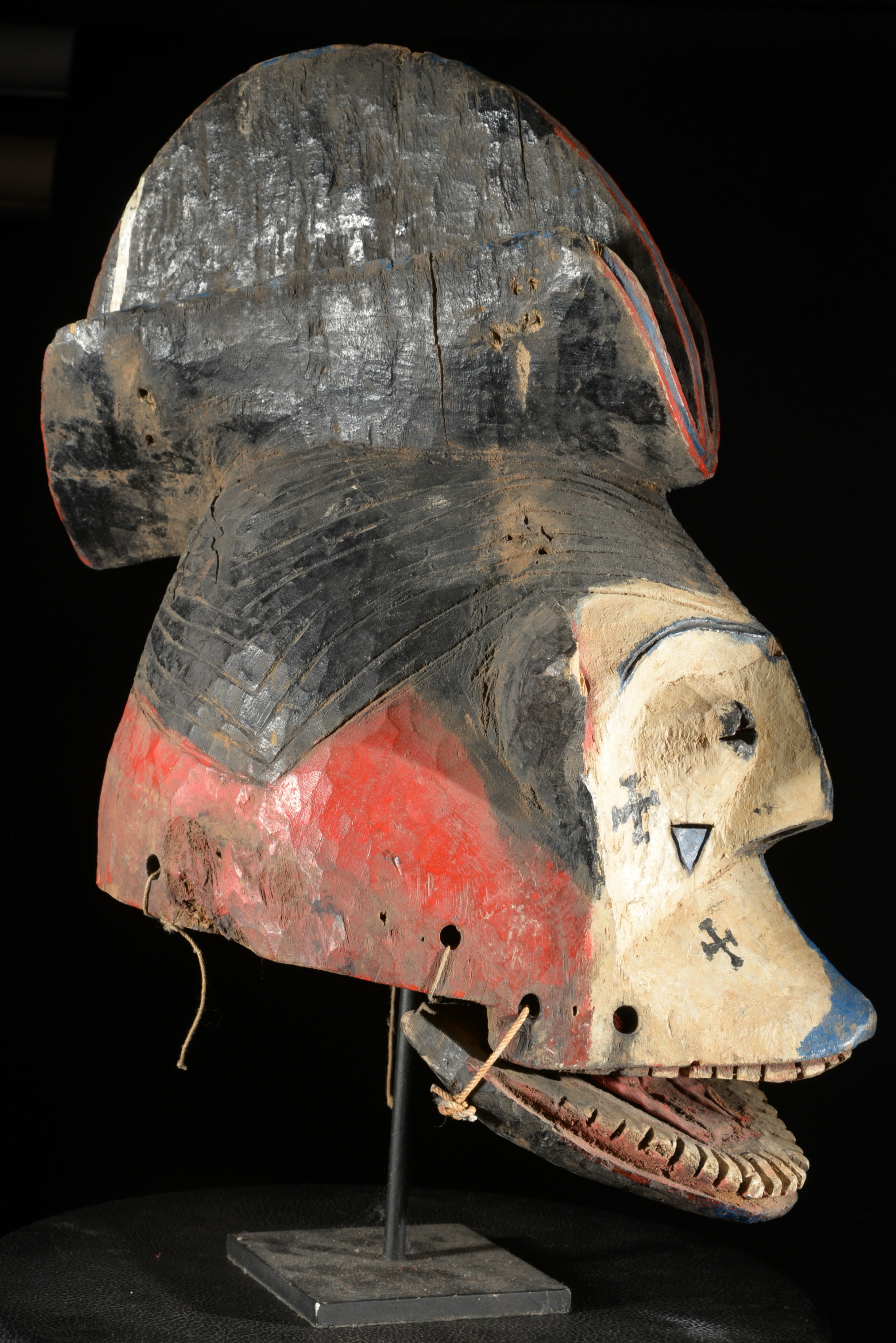 Masque Casque Egu Orumamu - Igala - Nigéria