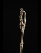 Canne de dignitaire en Alliage bronzier Massif - Dogon - Mali