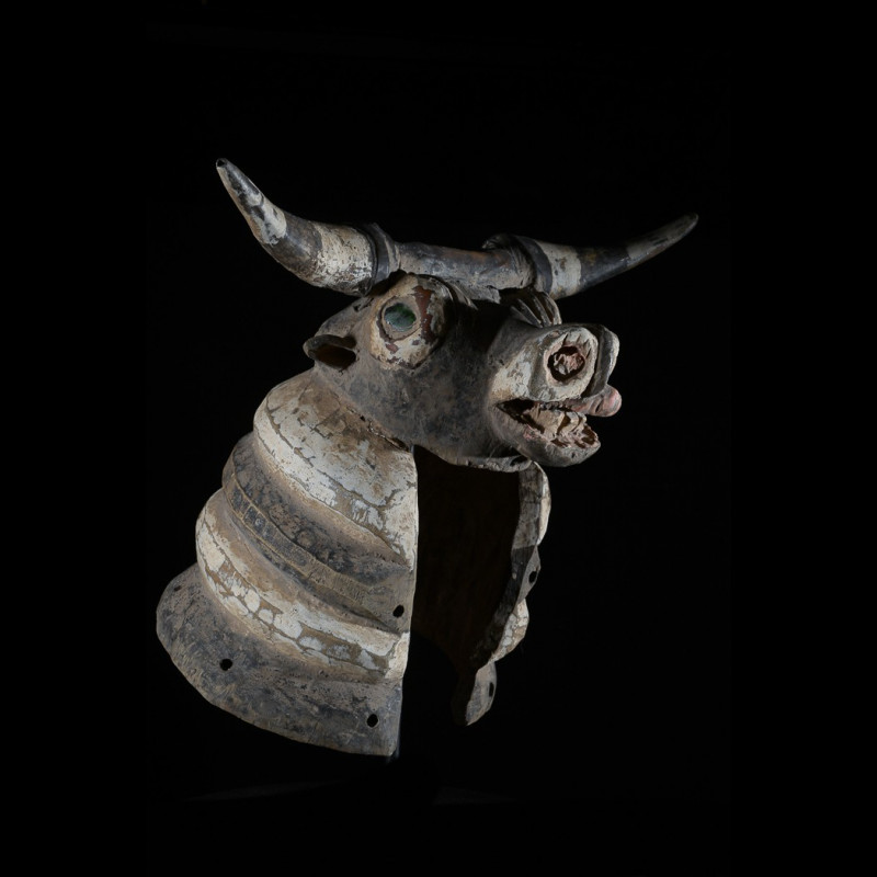 Masque Taureau Sauvage Essenie - Bidjogo / Bidyogo - Guinee Biss