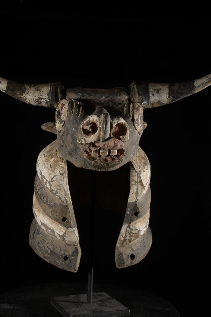 Masque Taureau Sauvage Essenie - Bidjogo / Bidyogo - Guinee Biss