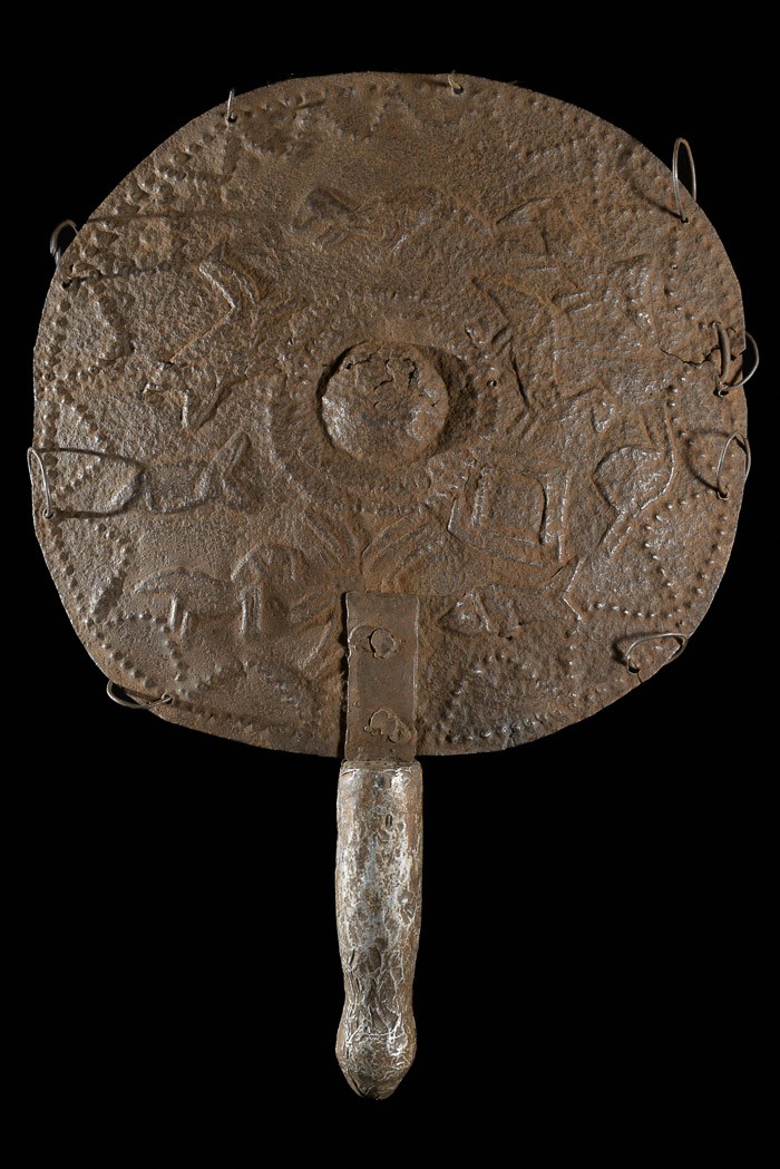 Eventail de prêtresse Osun - Yoruba - Nigéria