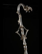 Canne de dignitaire en fonte aluminium - Lobi - Benin - Objets de regalia