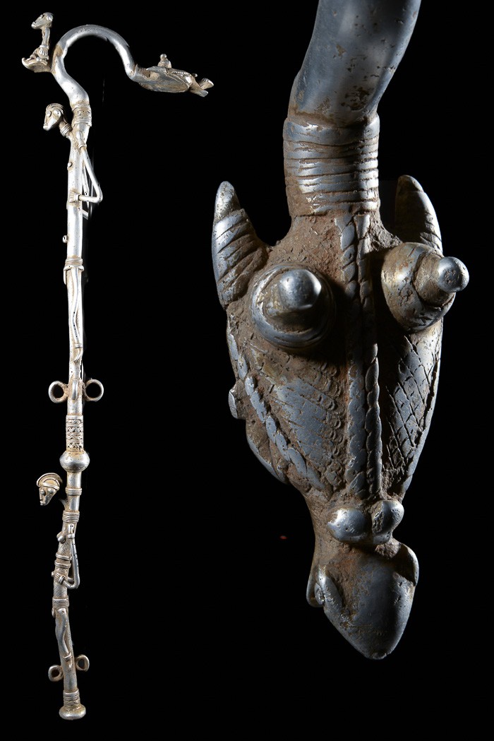 Canne de dignitiare - Lobi - Burkina