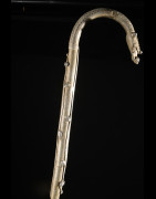 Canne de dignitaire en fonte aluminium - Lobi - Benin - Objets de regalia