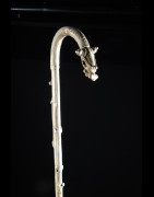 Canne de dignitaire en fonte aluminium - Lobi - Benin - Objets de regalia