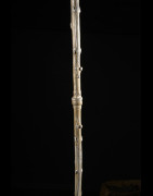 Canne de dignitaire en fonte aluminium - Lobi - Benin - Objets de regalia