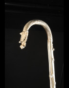 Canne de dignitaire en fonte aluminium - Lobi - Benin - Objets de regalia