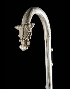 Canne de dignitaire en fonte aluminium - Lobi - Benin - Objets de regalia