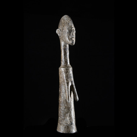 Poupee Biiga en aluminium - Mossi - Burkina Faso - Poupees d’afrique