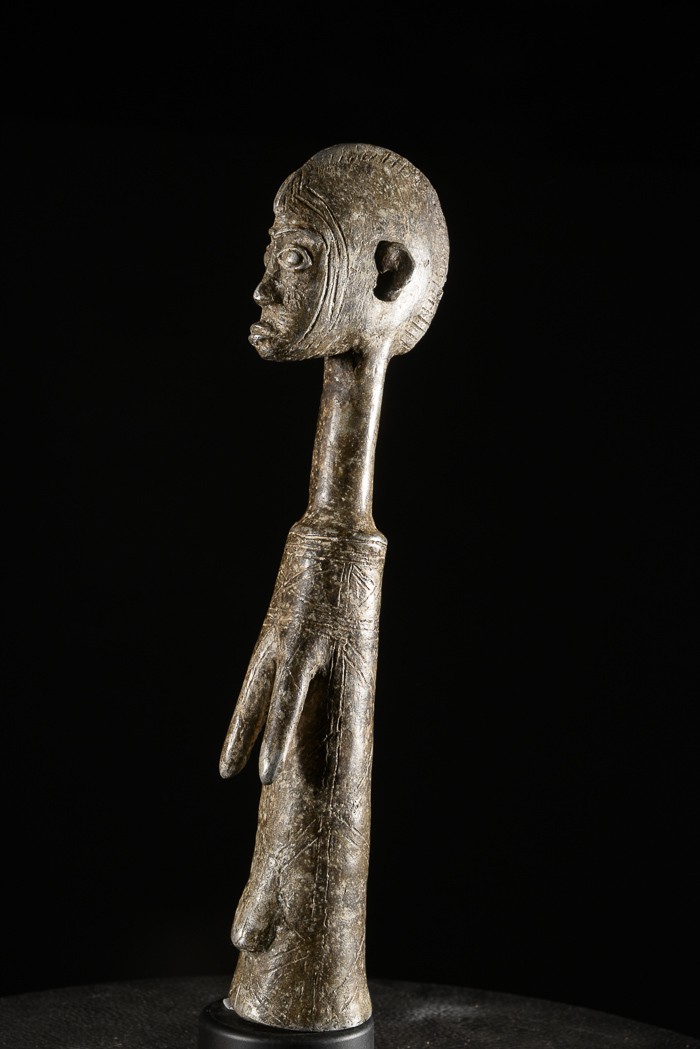 Poupee Biiga en aluminium - Mossi - Burkina Faso - Poupees d’afrique
