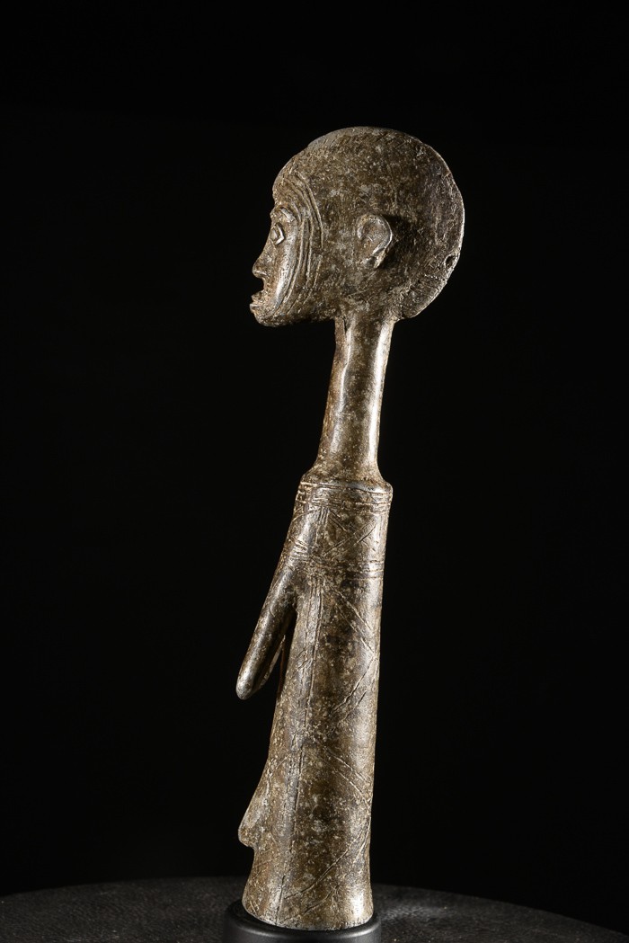 Poupee Biiga en aluminium - Mossi - Burkina Faso - Poupees d’afrique