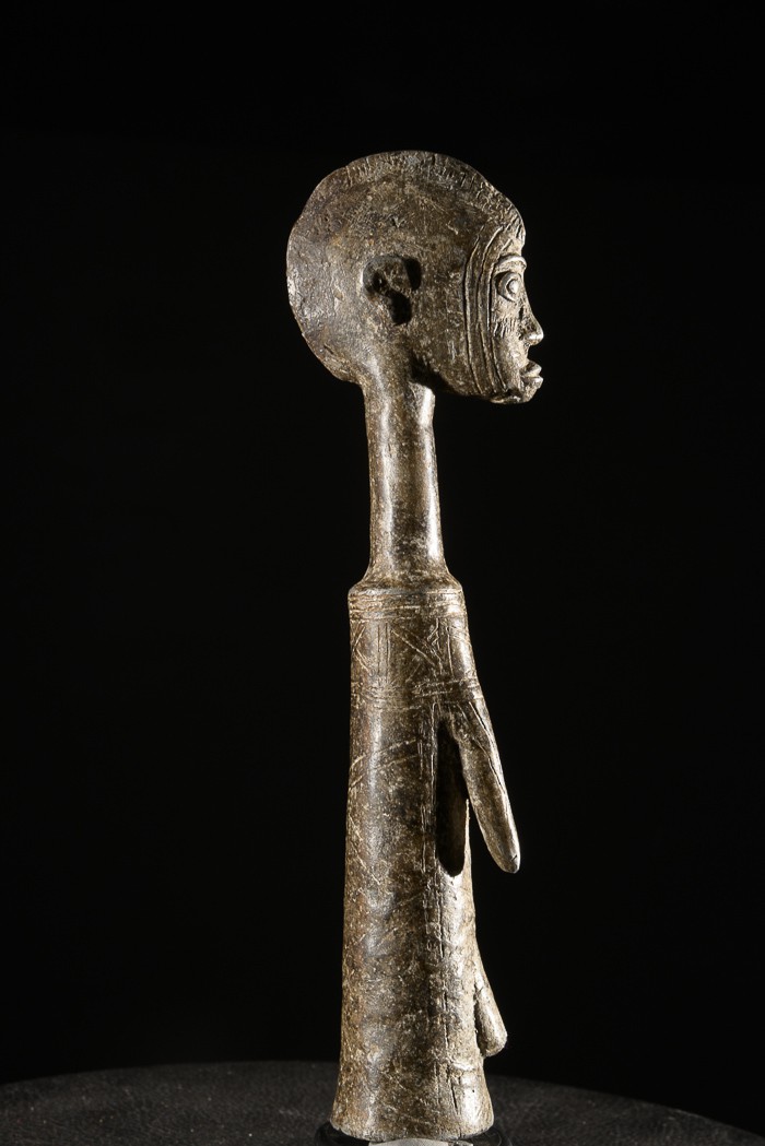 Poupee Biiga en aluminium - Mossi - Burkina Faso - Poupees d’afrique