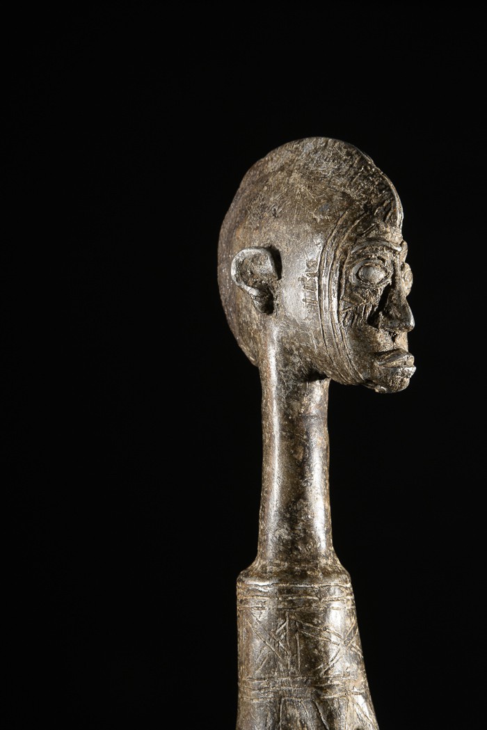 Poupee Biiga en aluminium - Mossi - Burkina Faso - Poupees d’afrique