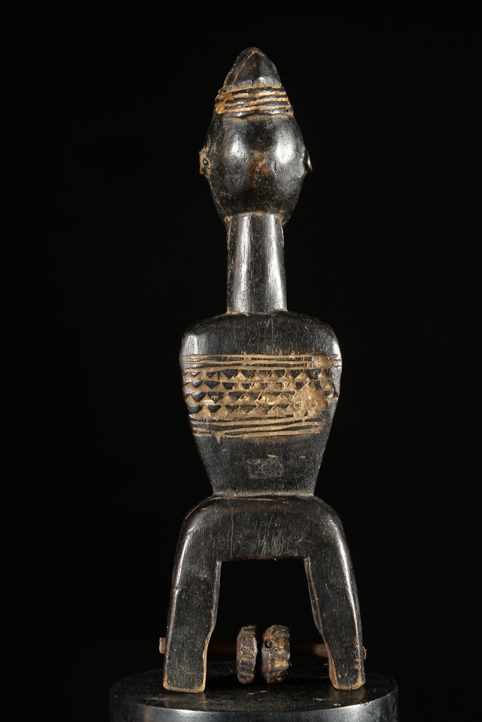 Etrier de poulie a tisser - Bete - Côte d'Ivoire