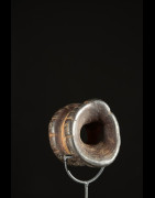 Labret en bois et metal - Dinka / Pokot - Soudan / Ethiopie
