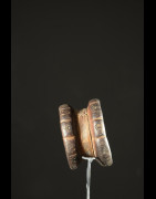 Labret en bois et metal - Dinka / Pokot - Soudan / Ethiopie