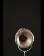 Labret en bois et metal - Dinka / Pokot - Soudan / Ethiopie