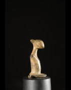 Statuette Genie anthropomorphe en bronze - Sénoufo - Côte d'ivoire