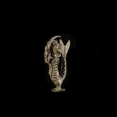 Mami Wata en Bronze - Gan - Côte d'Ivoire