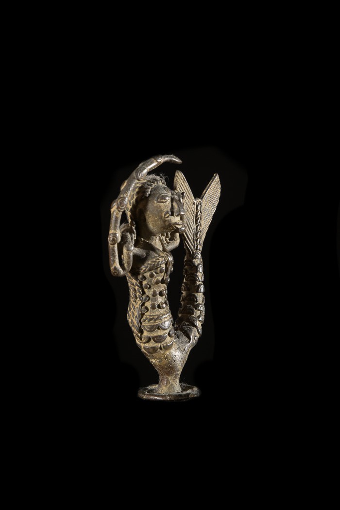 Mami Wata en Bronze - Gan - Côte d'Ivoire