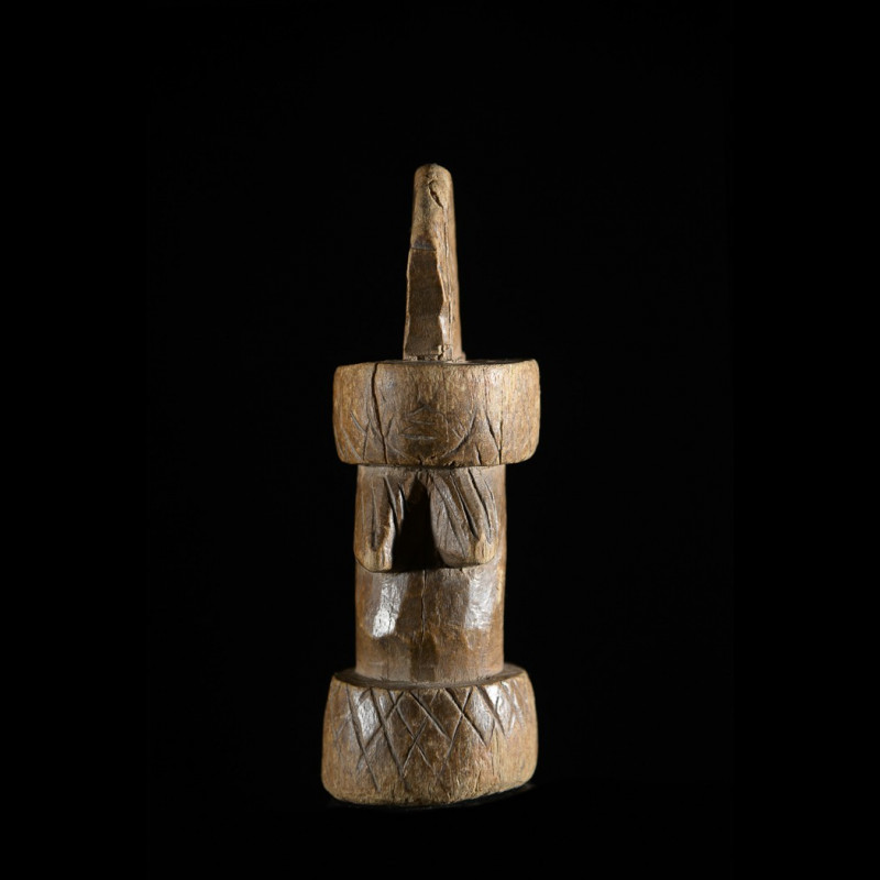 Poupee Biiga en aluminium - Mossi - Burkina Faso - Poupees d’afrique