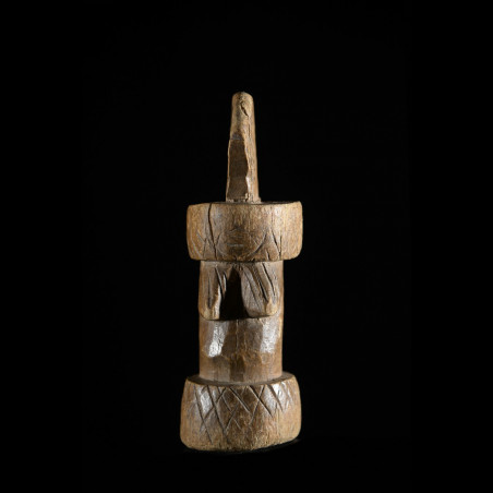 Poupee Biiga en aluminium - Mossi - Burkina Faso - Poupees d’afrique