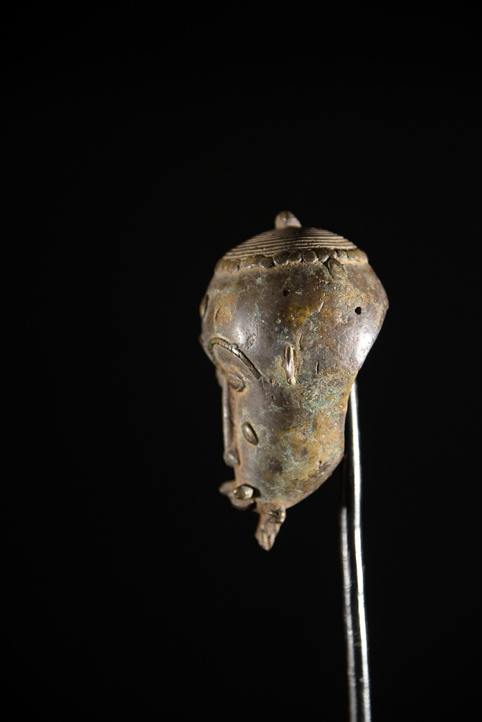 Masquette laiton - Baoule - Côte d'Ivoire