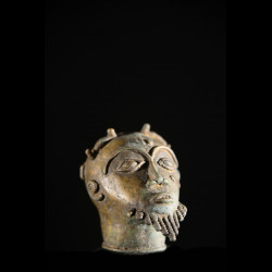 Masquette laiton - Baoule -...